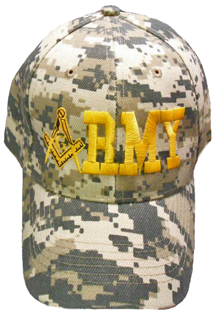 ARMY ACU Digital Camouflage Masonic Baseball Cap Camo Mason Logo Hat f –  Buy Caps and Hats, U.S. Veteran-Owned