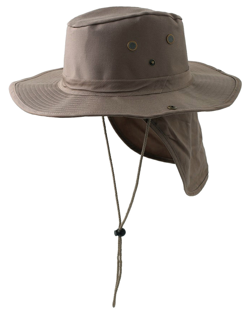 Safari Boonie Fishing Sun Hat Cotton Blend - Khaki SMALL – Buy Caps and Hats,  U.S. Veteran-Owned